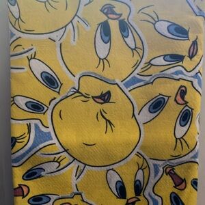 Vintage Tweety Bird,‎ Blanket Looney Tunes, Twin 42x62 Blue and Yellow